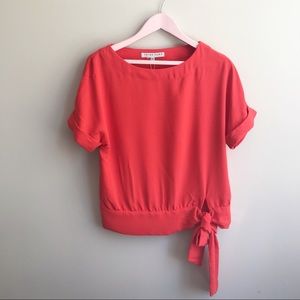 NWT Trina Turk On The Rocks 2 Short Sleeve Blouse